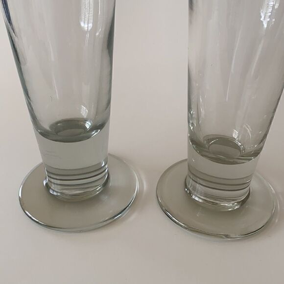 2 Vintage Hard Rock Cafe Las Vegas Pilsner Beer Glasses - Picture 3 of 6